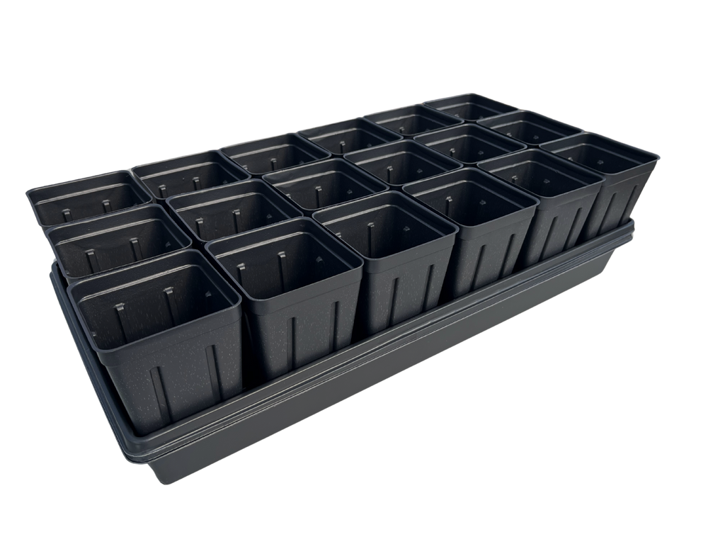 4" Deep Pot Set - 18 Pots